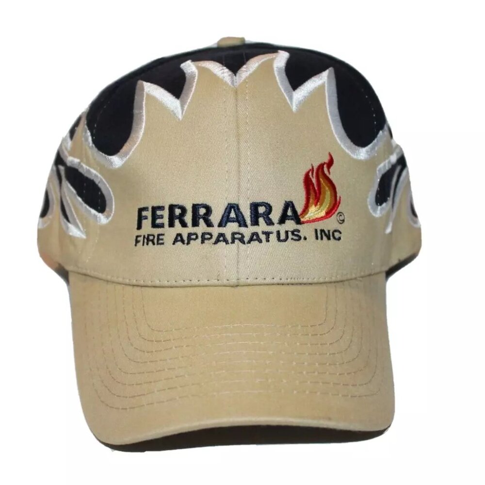 Preowned Adjustable Size Ferrara Fire Apparatus Cap Talladega Super Speedway